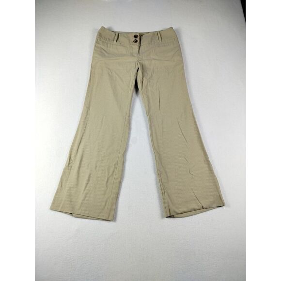 The‎ Limited Dress Pants Women's 8 Beige Pinstriped Corpcore Professional Career - Picture 1 of 10